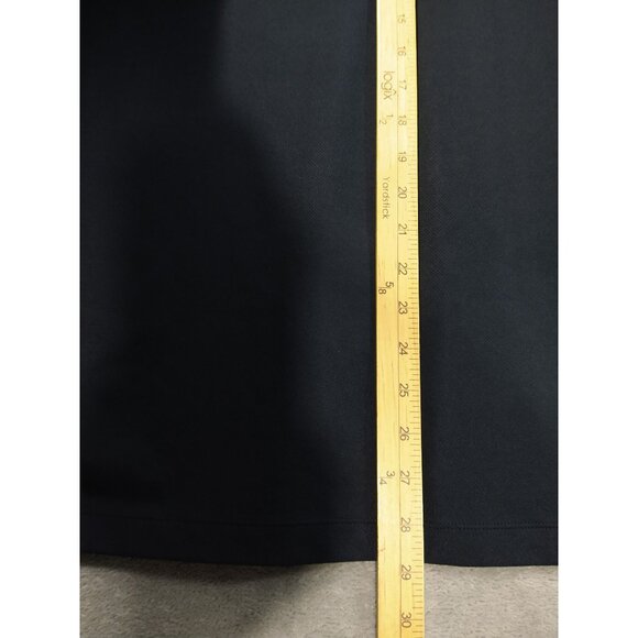 Under Armour Shirt Mens Large Black Tech Tee Matchplay Polo Short Sleeve Loose - Picture 3 of 7